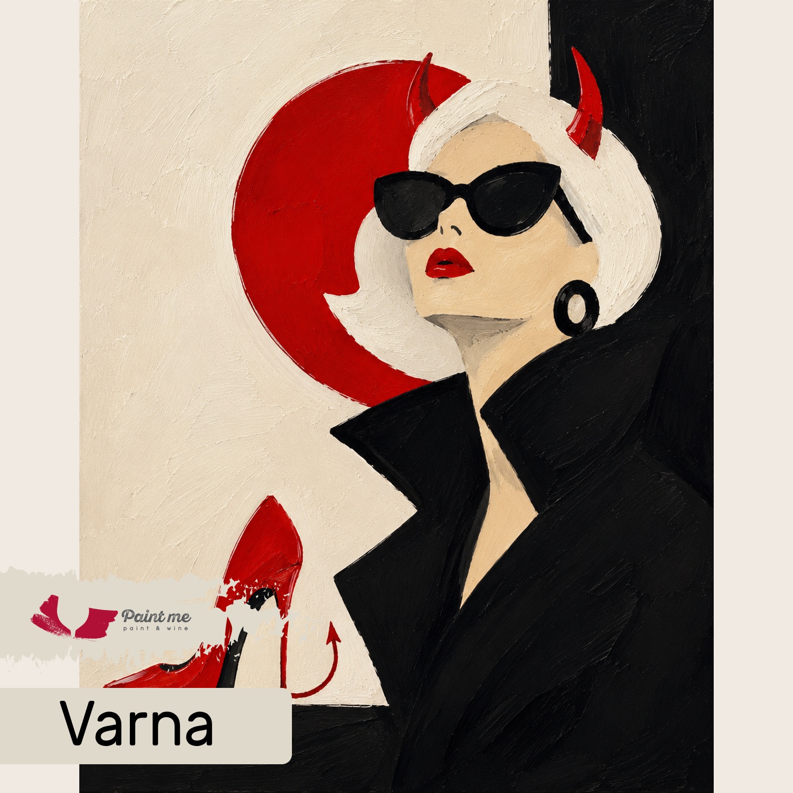 Рисуване и Вино "The Devil Wears Prada"