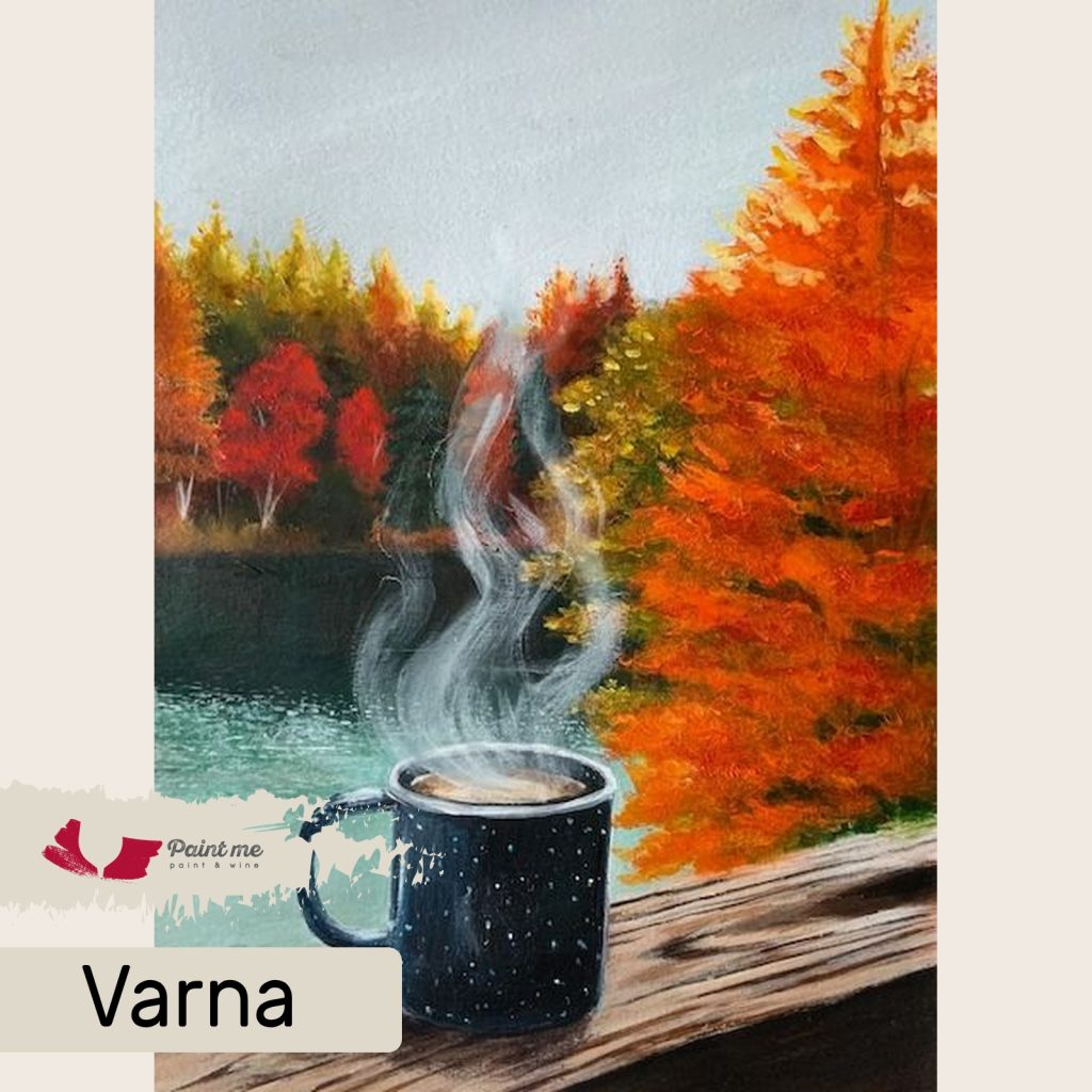 Рисуване и Вино "Чаша есен"