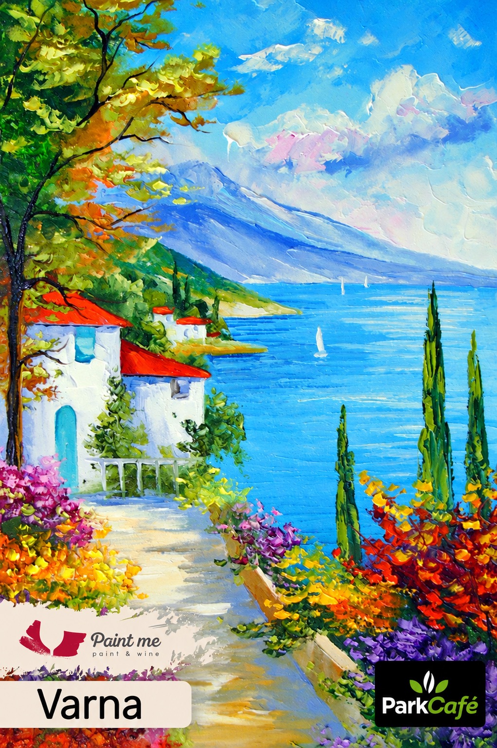 Рисуване и Вино "Италия"