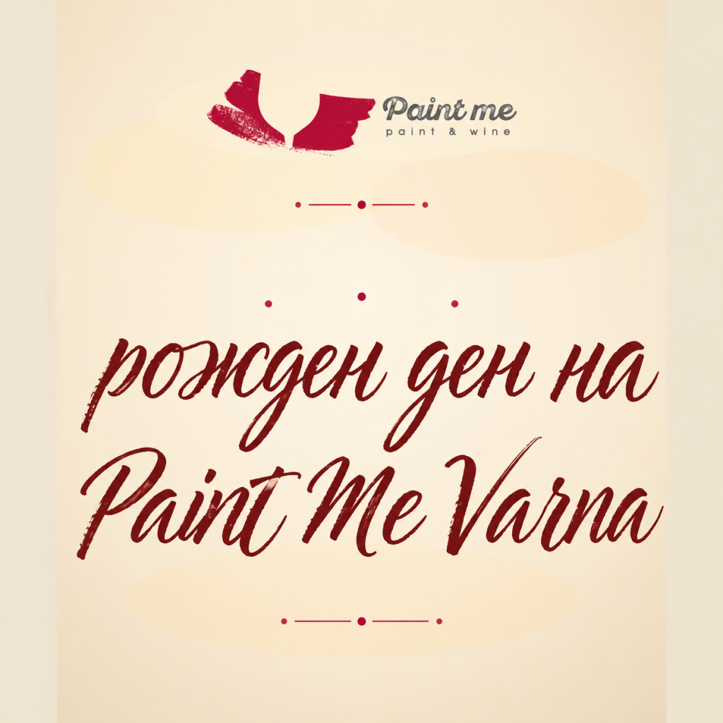 Рожден ден на Paint Me Varna – 1 ноември 2026